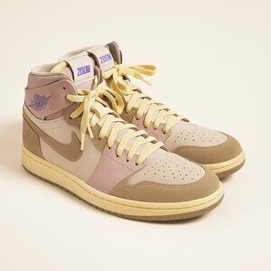 Nike Women's Air Jordan 1 Zoom Air Comfort 2 Light Smoke Grey & Barely Grape 9.5